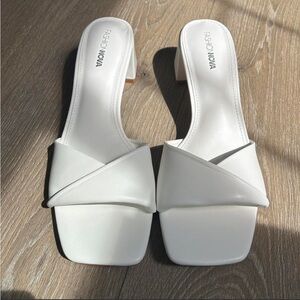 Fashion Nova Elegant White Heels